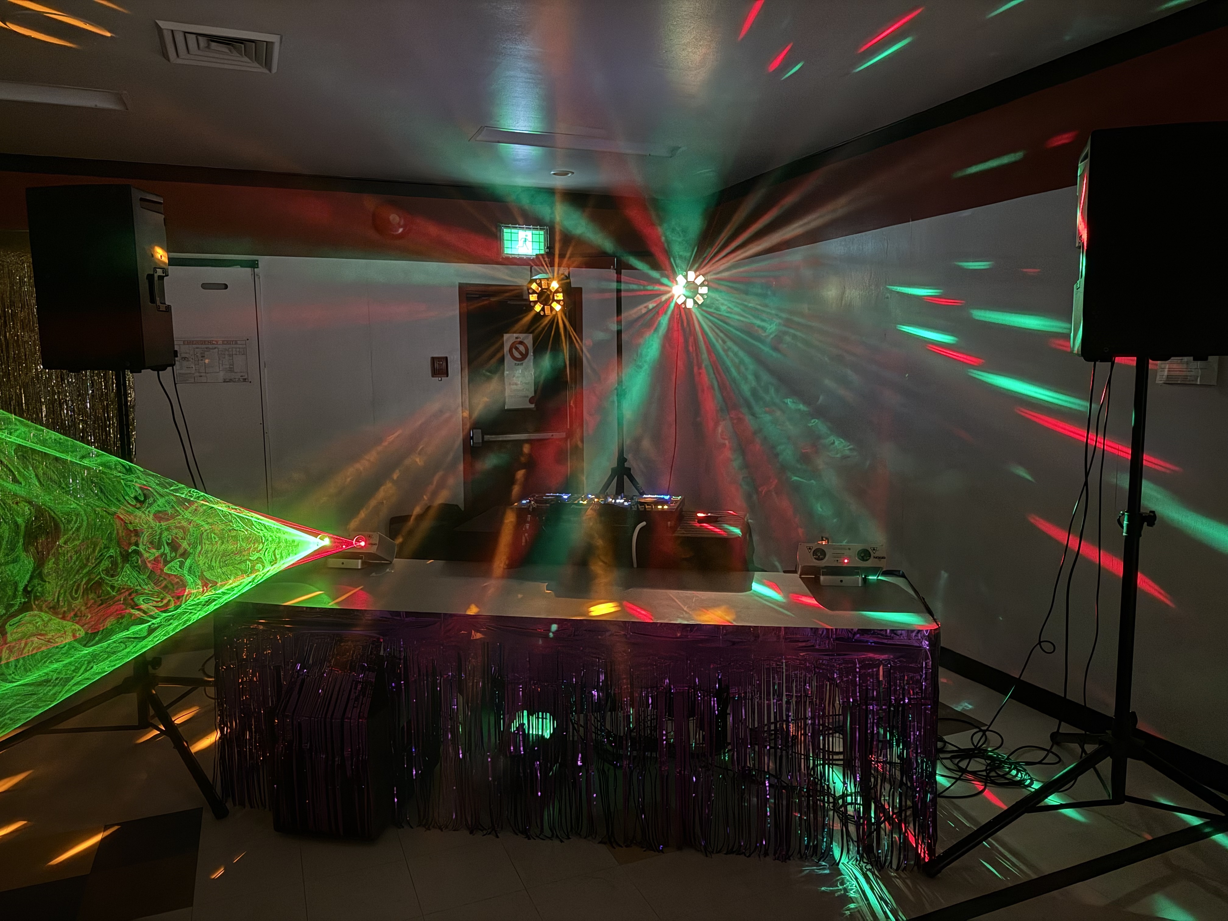 DJ setup
