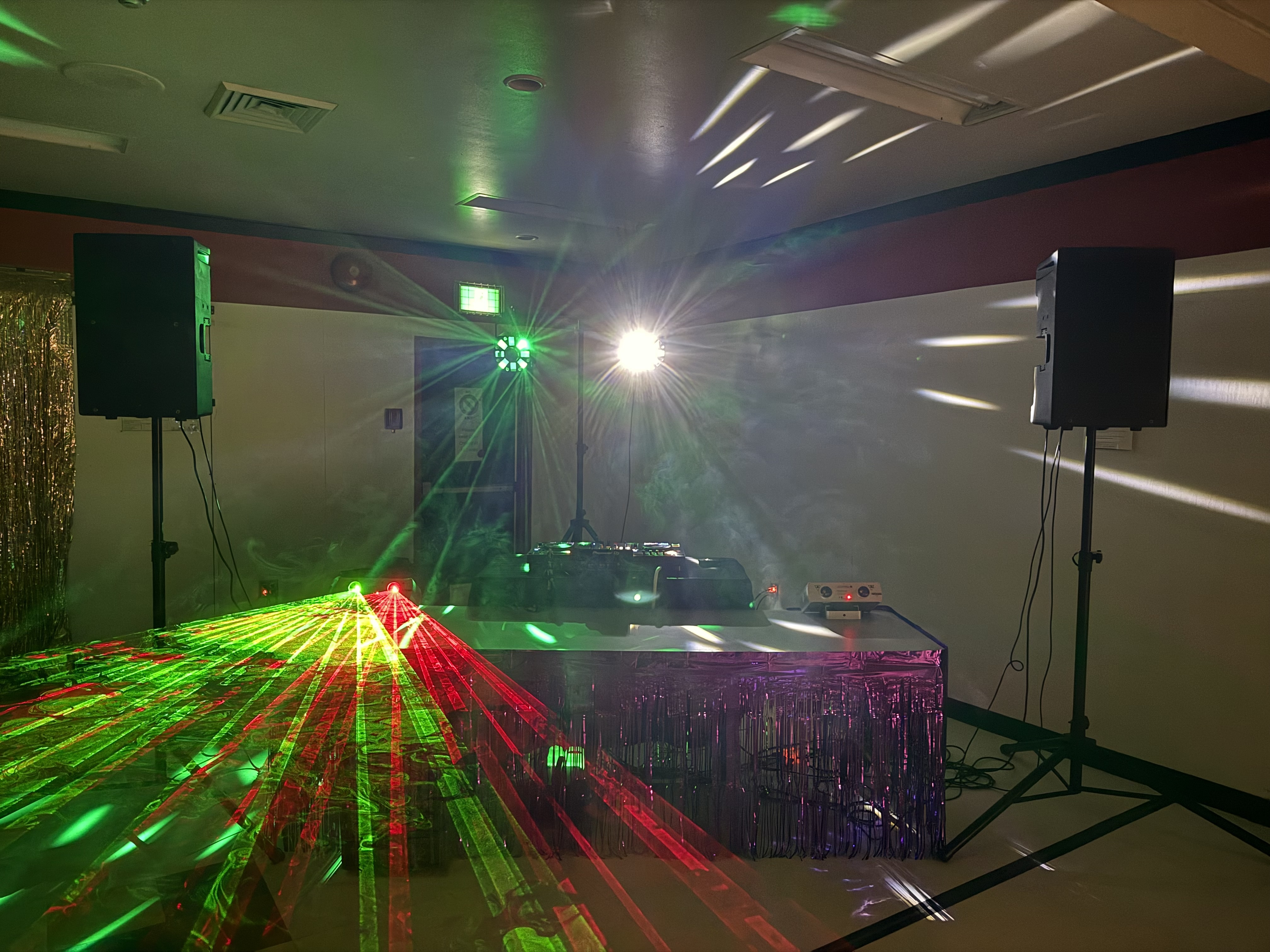 DJ setup